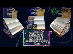 شاشة PDQ قابلة لإعادة التدوير من الورق المقوى مخصصة لشعار التجزئة من الورق المقوى