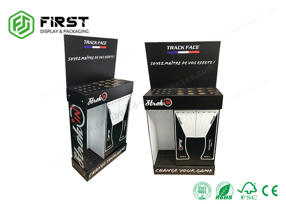 Custom Made Carton Floor Stand Full Color Printed Cardboard Display Floor Stand Display
