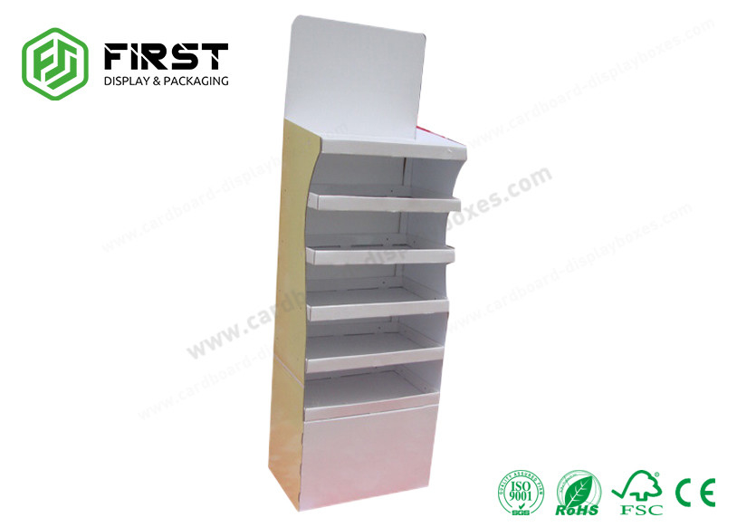 Custom Printed Pop Up Cardboard Display Stand Retail Eco Friendly