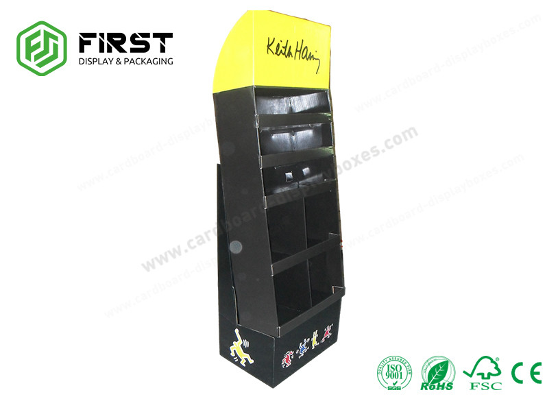 Custom Printed Pop Up Cardboard Display Stand Retail Eco Friendly
